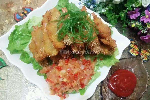 油炸虾的做法图解16