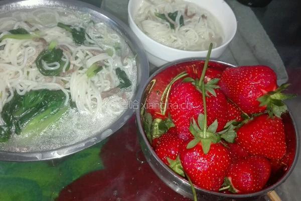 青菜肉丝汤面的做法图解7