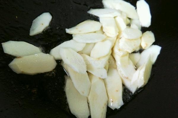 肉片炒山药的做法图解7