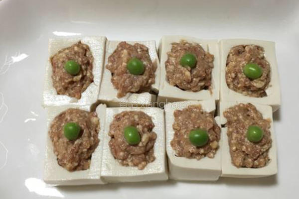 豆腐蒸肉末的做法图解5