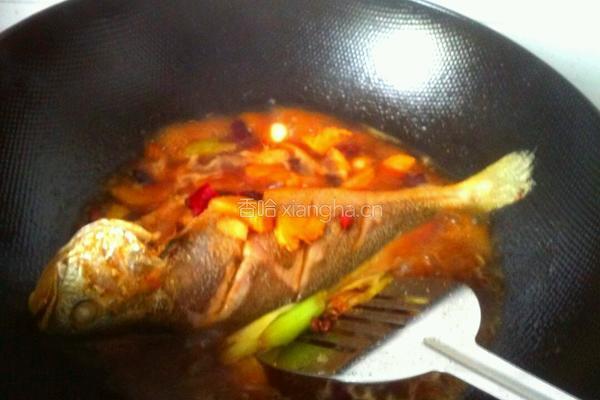 红烧大黄鱼的做法图解4