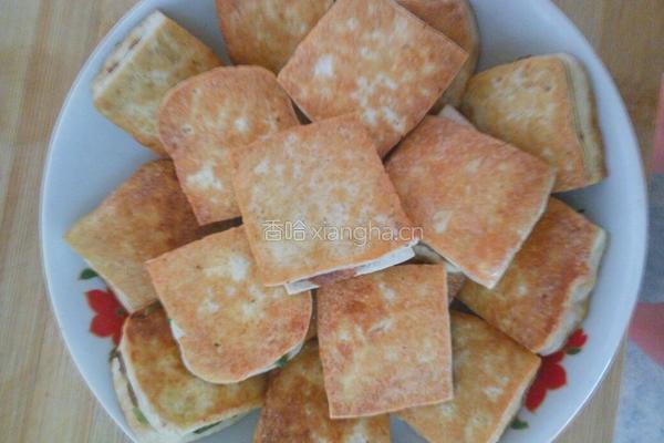 糖醋豆腐夹的做法图解4