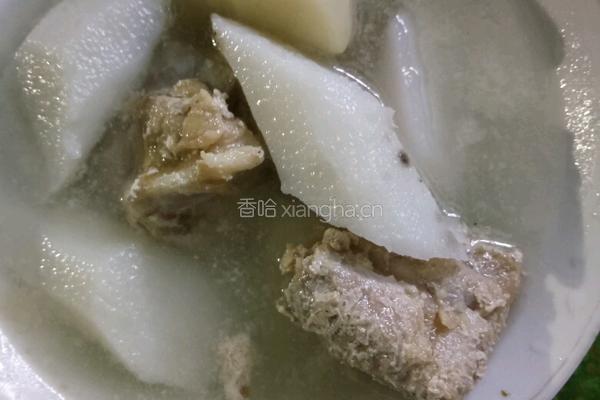 萝卜山药炖排骨的做法图解6