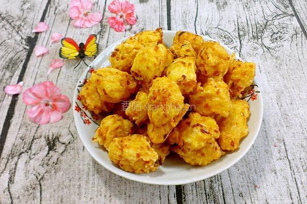 炸蔬菜丸子的做法图解7