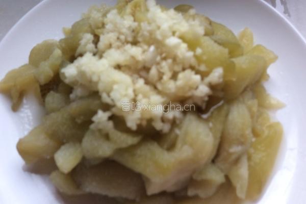 蒜泥蒸茄子的做法图解6