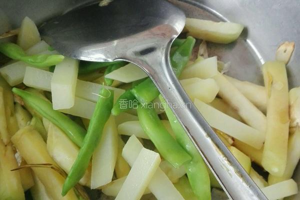 豆角炖茄子～家常菜的做法图解9