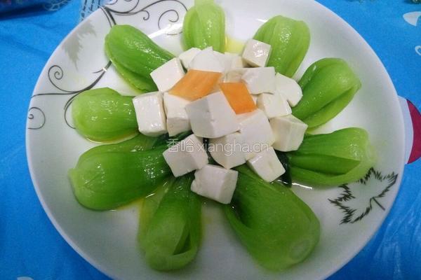 青菜豆腐的做法图解8