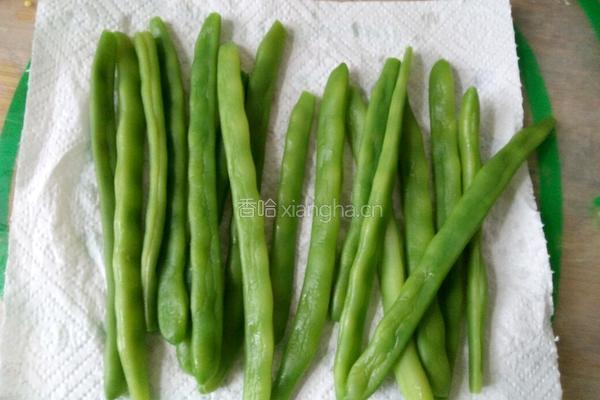干煸芸豆的做法图解5