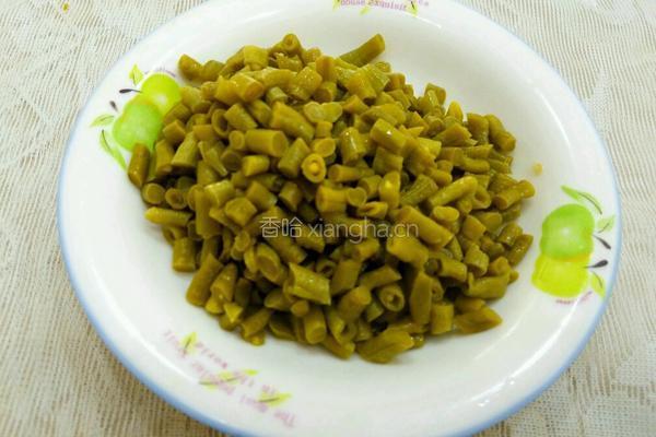 酸豇豆炒肉末的做法图解4