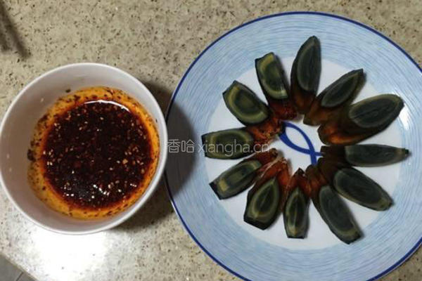 凉拌皮蛋的做法图解4