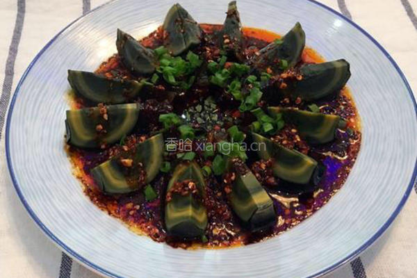 凉拌皮蛋的做法图解5