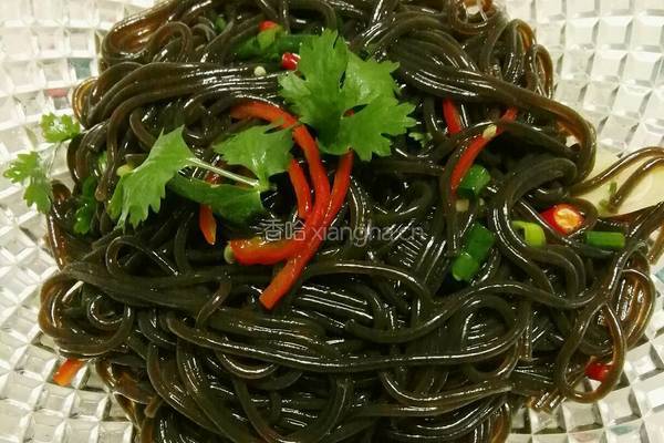 凉拌蕨根粉