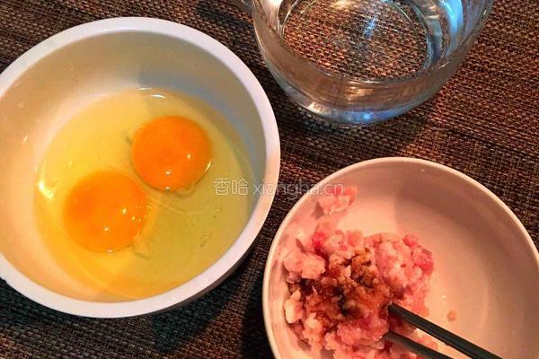 肉末蒸鸡蛋的做法图解2