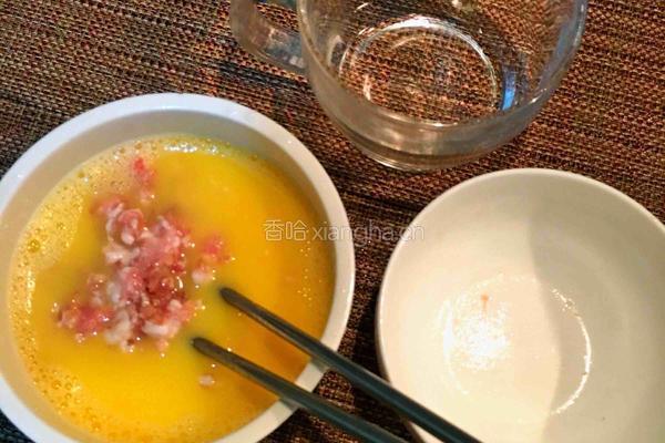 肉末蒸鸡蛋的做法图解5