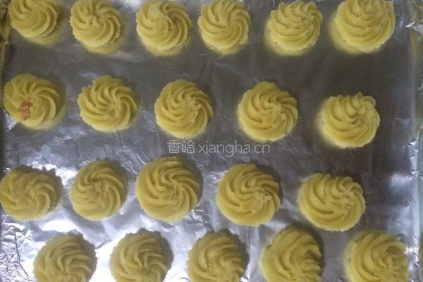 椰香曲奇饼干的做法图解13