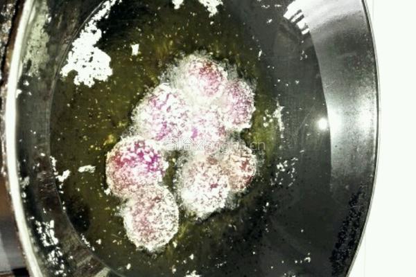紫薯球的做法图解7