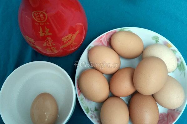 白酒腌鸡蛋的做法图解3