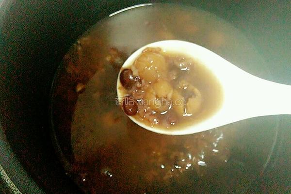 补气固脾八宝粥的做法图解8