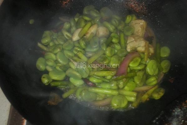 油焖豆的做法图解5