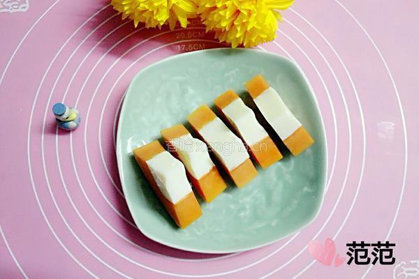 木瓜牛奶冻
