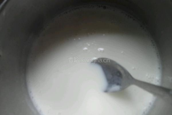 木瓜牛奶冻的做法图解3