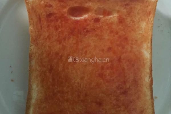 鸡蛋火腿三明治的做法图解3