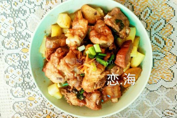 烧排骨炖土豆的做法图解11