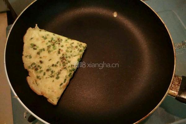 韩式鸡蛋葱花饼的做法图解10