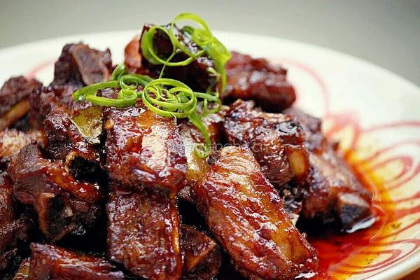 酱烧排骨的做法图解1