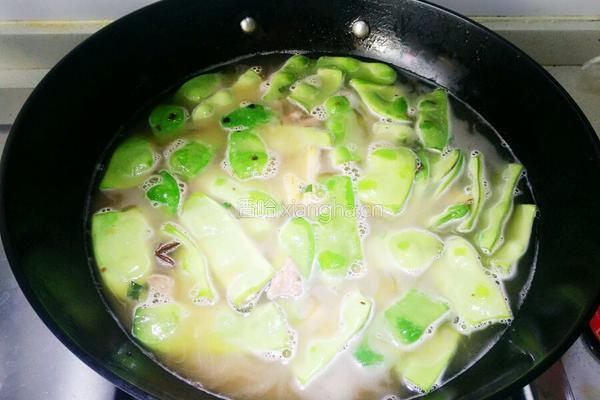 土豆炖油豆角的做法图解6
