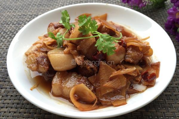 笋子烧肉的做法图解10