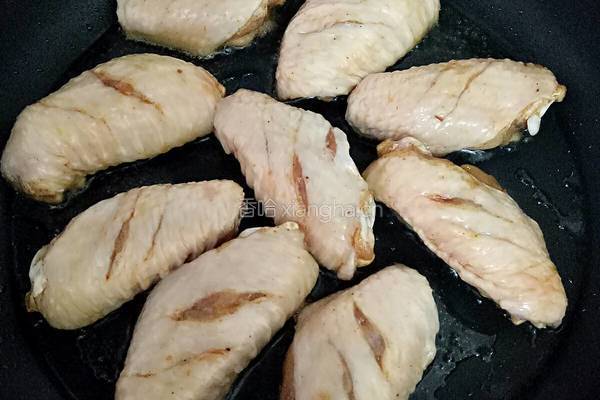 香煎鸡翅（鸡胸肉）的做法图解5