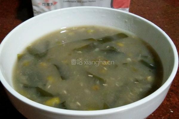 绿豆海带糖水的做法图解3