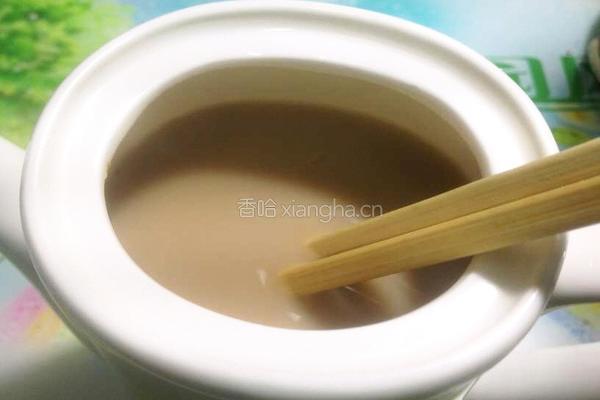 超简单自制奶茶的做法图解9