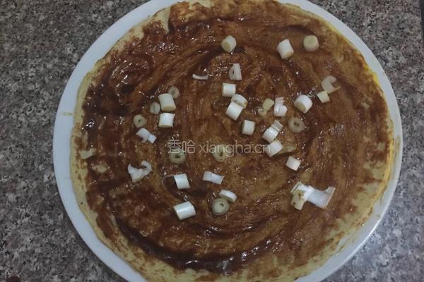 玉米面煎饼果子的做法图解8