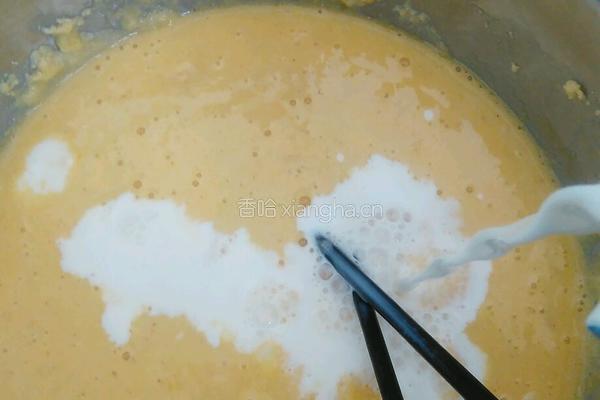 玉米面鸡蛋饼的做法图解4