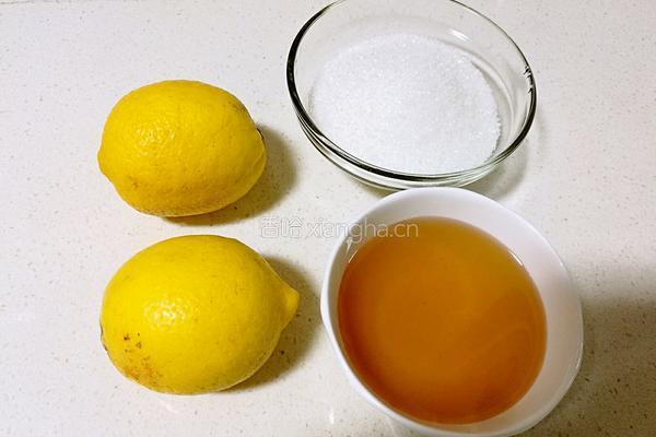 蜂蜜柠檬茶的做法图解1