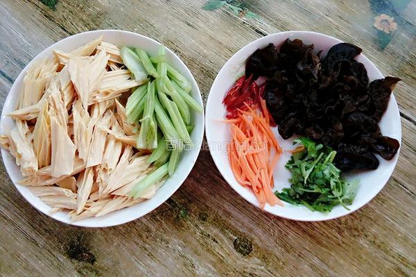 凉拌腐竹的做法图解4