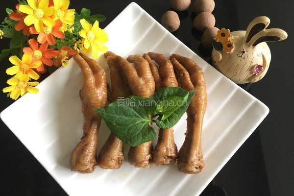电饭煲卤鸡爪的做法图解8
