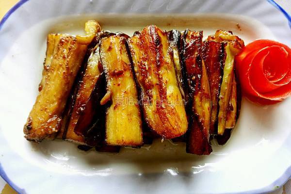 酱烧茄条的做法图解8
