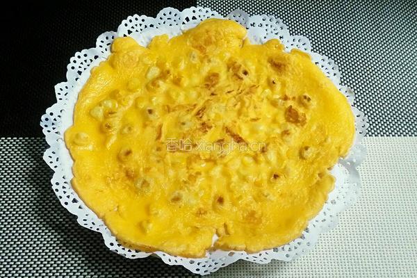 香甜玉米饼的做法图解7