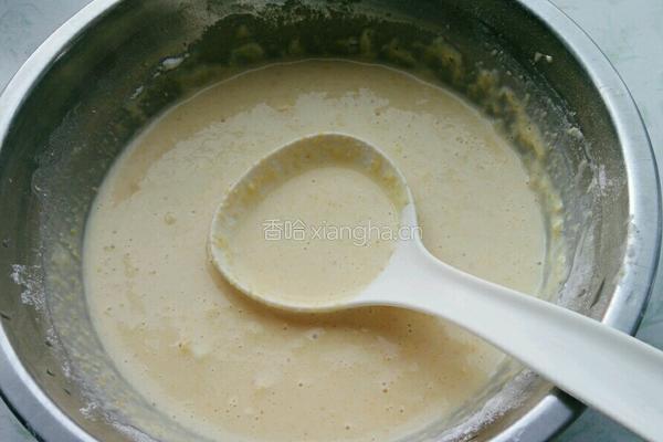 蜂蜜牛奶玉米饼的做法图解5