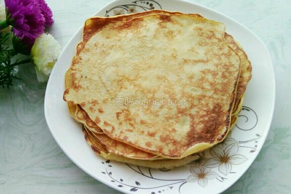 蜂蜜牛奶玉米饼的做法图解8