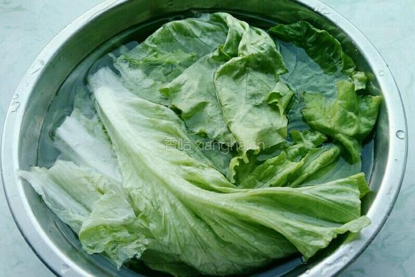 虾米青菜粥的做法图解2