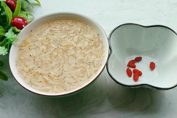 虾米青菜粥的做法图解5