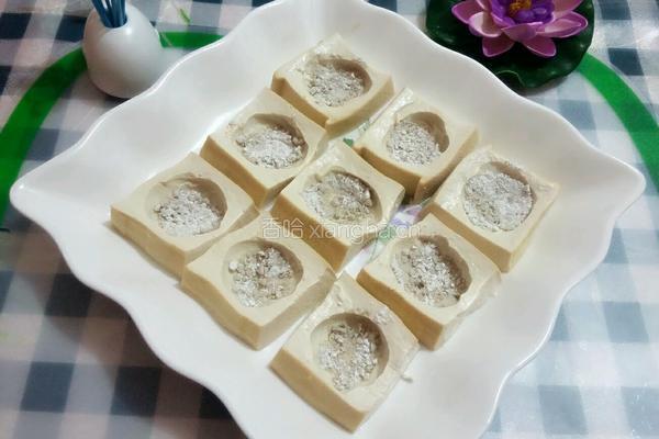 肉馅酿豆腐的做法图解9