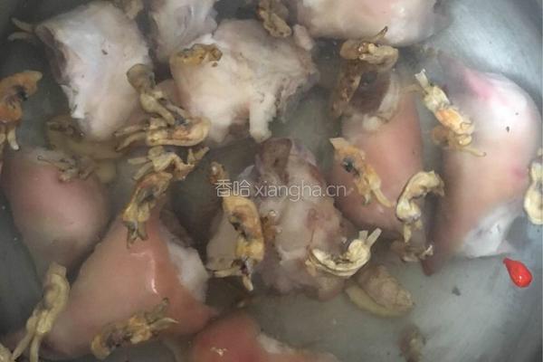 当归紫菜猪蹄汤的做法图解2