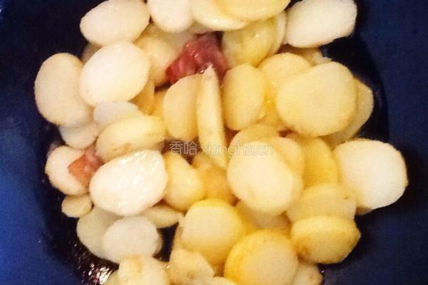 土豆炒肉的做法图解4