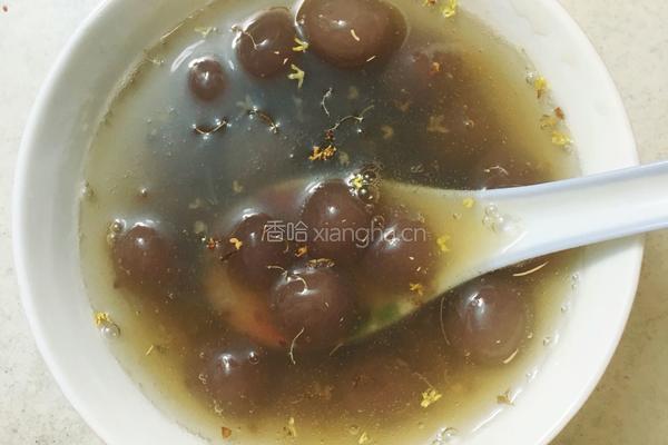 桂花糖芋圆（红豆）的做法图解5