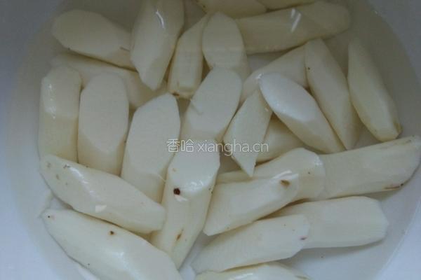 拔丝铁棍山药的做法图解3